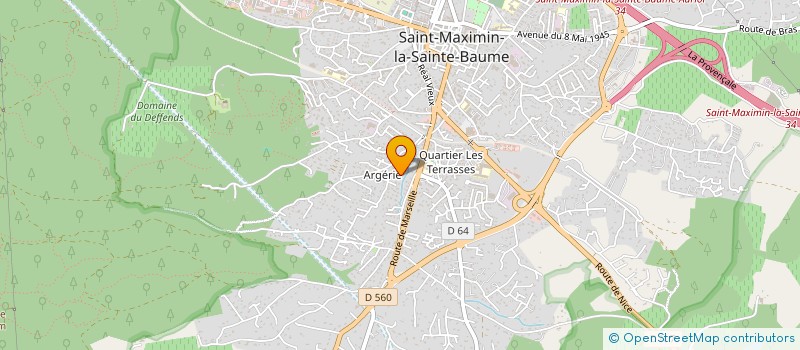localisation de l'entreprise CONSEIL ECO ENERGIES à SAINT-MAXIMIN-LA-SAINTE-BAUME