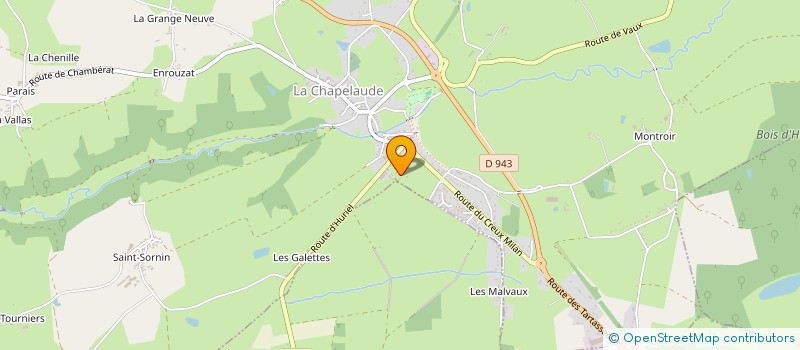 localisation de l'entreprise CONSEIL ECO SOLUTIONS ENVIRONNEMENT  LA CHAPELAUDE