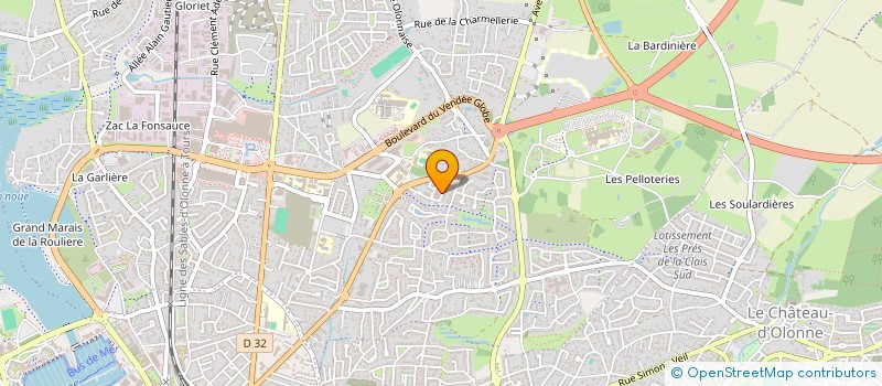 localisation de l'entreprise CONSEIL ECONOM.DEVEL.PAYS DES OLONNES à LES SABLES D'OLONNE