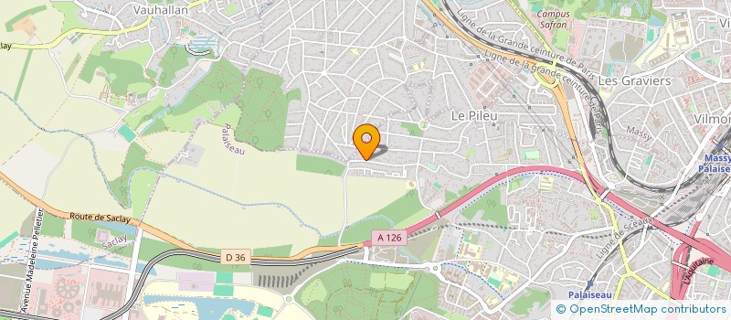 localisation de l'entreprise CONSEIL ECOTHERME à PALAISEAU
