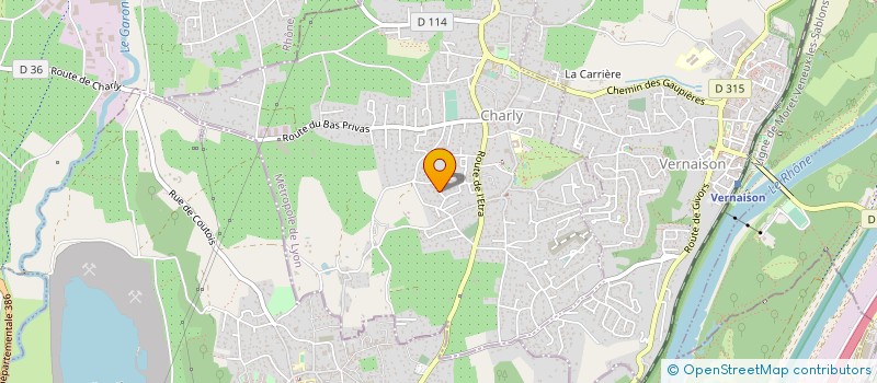 localisation de l'entreprise CONSEIL EMPLOI RECRUTEMENT FORMATION  CHARLY