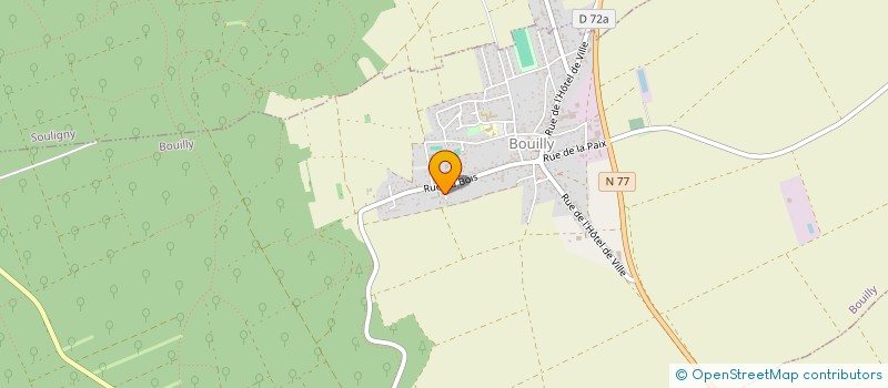 localisation de l'entreprise CONSEIL EN DEVELOPPEMENTS INDUSTRIELS ET VENTES A L'EXPORT  BOUILLY