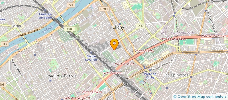 localisation de l'entreprise CONSEIL EN FINANCEMENT DES ARTISANS TAXIS à CLICHY