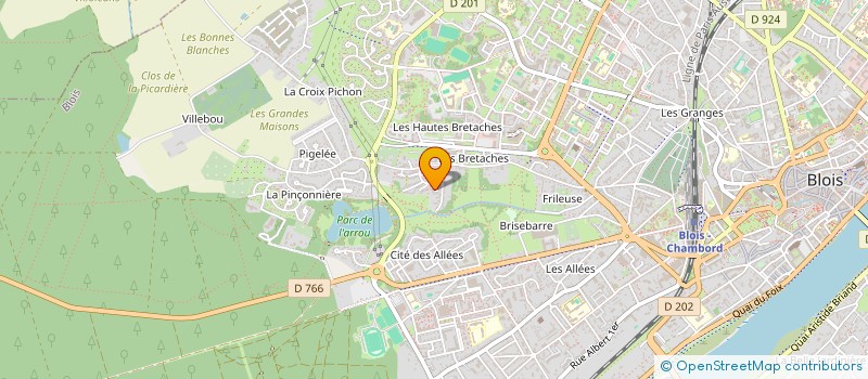 localisation de l'entreprise CONSEIL EN INGENIERIE RESEAUX DE NOUVELLES TECHNOLOGIES à BLOIS