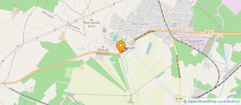 localisation de l'entreprise CONSEIL EN MAITRISE DE CONSOMMATION  MONTADY