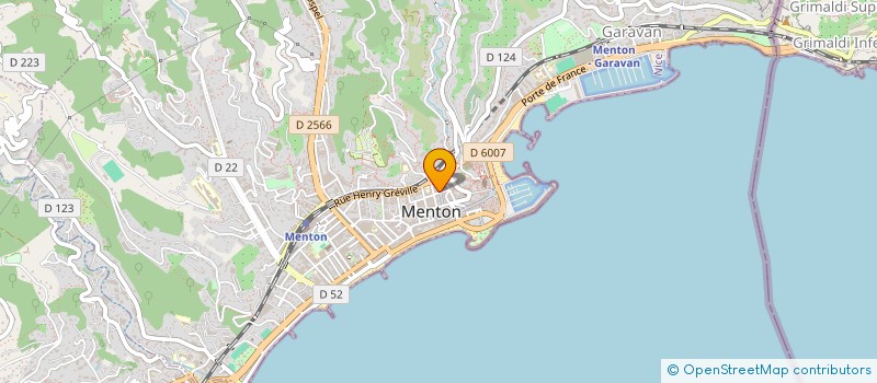 localisation de l'entreprise CONSEIL EN PLACEMENTS ET FINANCEMENT à MENTON