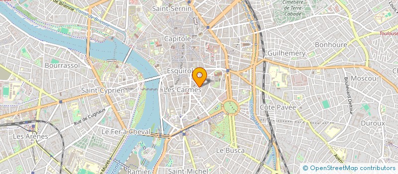 localisation de l'entreprise CONSEIL EN RADIOPROTECTION à TOULOUSE