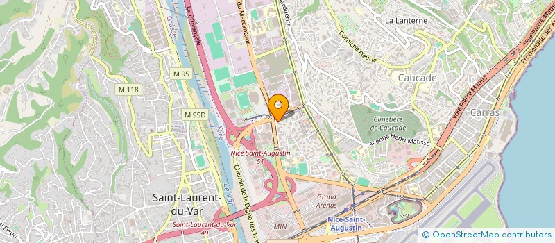 localisation de l'entreprise CONSEIL EN SECURITE à NICE