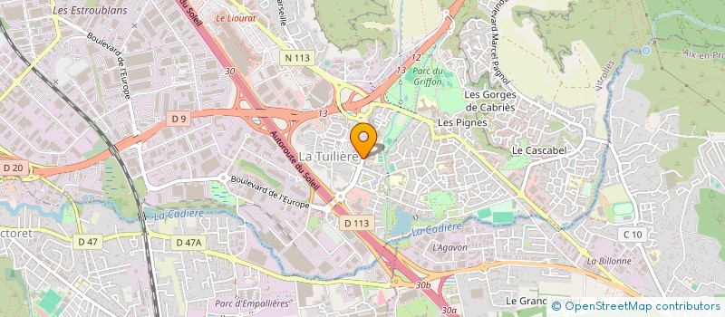 localisation de l'entreprise CONSEIL EN STRATEGIE ET DEVELOPPEMENT à VITROLLES