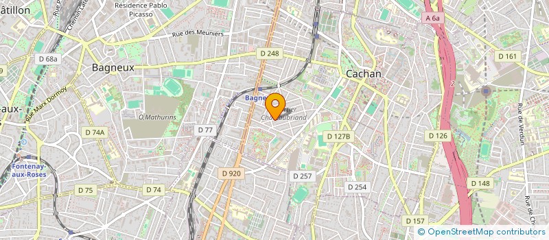 localisation de l'entreprise CONSEIL EN SURETE RECHERCHE DISSUASION à CACHAN
