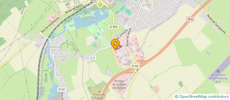 localisation de l'entreprise CONSEIL ENERGETIQUE  SARREBOURG