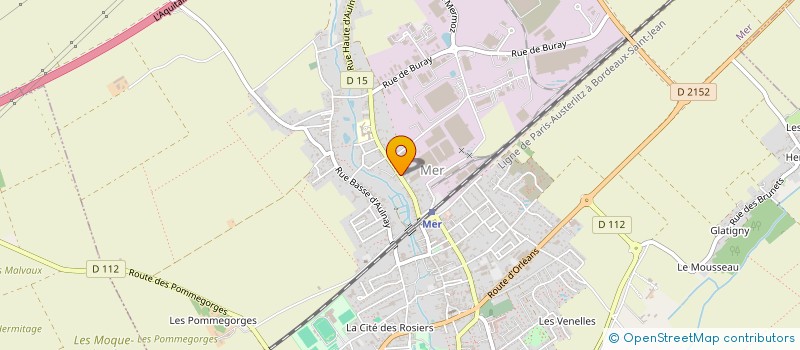 localisation de l'entreprise CONSEIL ENERGIE  SUEVRES