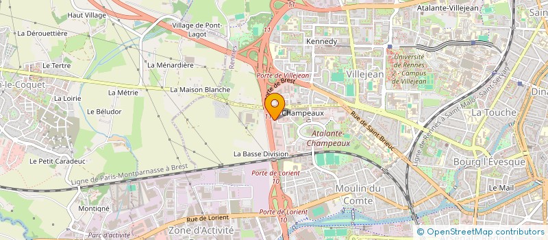 localisation de l'entreprise CONSEIL ENERGIE GRAND OUEST à RENNES