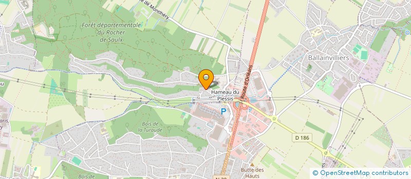 localisation de l'entreprise CONSEIL ET ASSISTANCE AUX ENTREPRISES à SAULX-LES-CHARTREUX