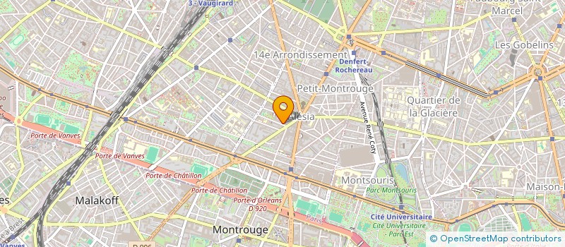 localisation de l'entreprise CONSEIL ET ASSISTANCE MAITRISE D OUVRAGE EN PERFORMANCE IMMOBILIERE  PARIS