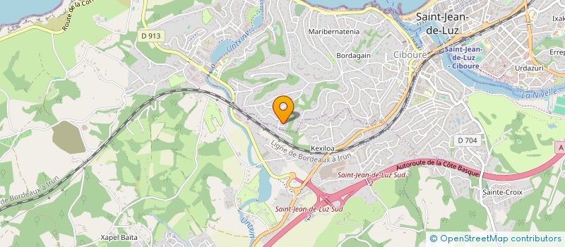 localisation de l'entreprise CONSEIL ET AUDIT VINCENT  CIBOURE