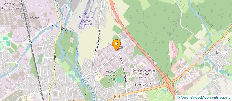 localisation de l'entreprise CONSEIL ET COURTAGE EN ASSURANCES à EPINAL