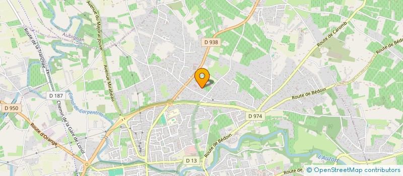 localisation de l'entreprise CONSEIL ET DEVELOPPEMENT COMTADIN à BEAUMES-DE-VENISE