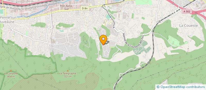 localisation de l'entreprise CONSEIL ET DEVELOPPEMENT D'ETUDES EN MARKETING PHARMACEUTIQUE  AUBAGNE