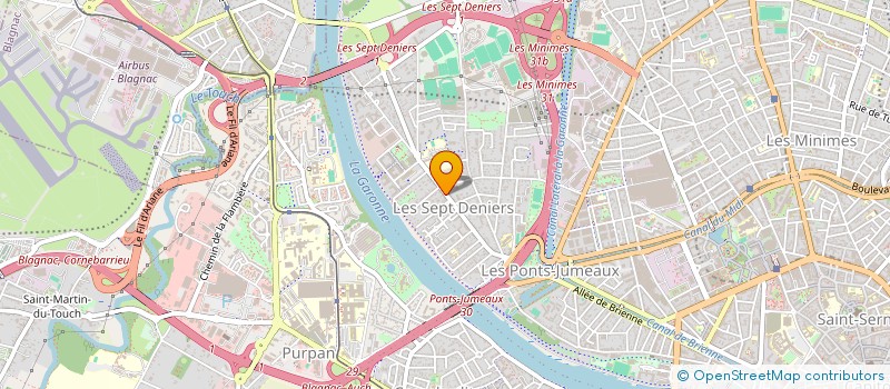 localisation de l'entreprise CONSEIL ET DEVELOPPEMENT INFORMATIQUE à TOULOUSE
