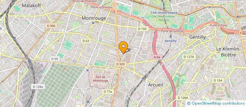 localisation de l'entreprise CONSEIL ET EXPERTISE DURABLE à MONTROUGE