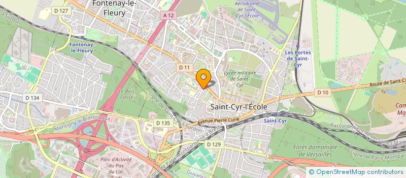 localisation de l'entreprise CONSEIL ET EXPERTISE EN ENTREPRISE à SAINT-CYR-L'ECOLE