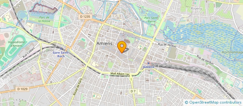 localisation de l'entreprise CONSEIL ET FINANCE  AMIENS