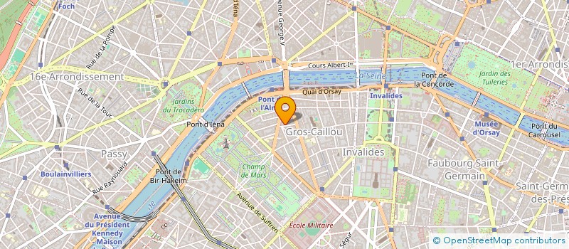 localisation de l'entreprise CONSEIL ET FORMATION DES ELUS (CFE)  PARIS