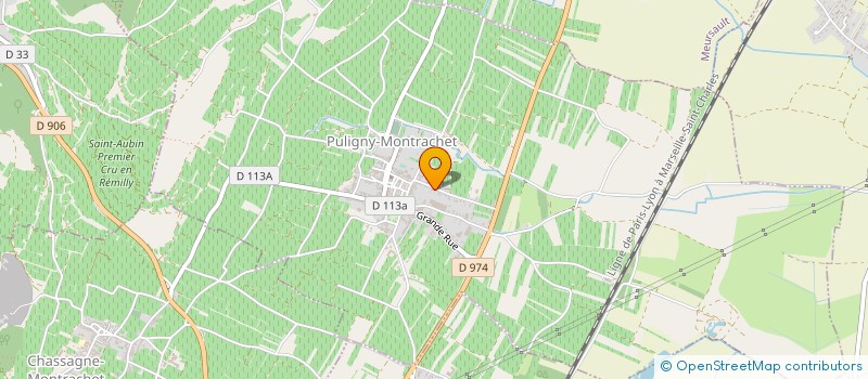 localisation de l'entreprise CONSEIL ET FORMATION DONT' ACTE à PULIGNY-MONTRACHET