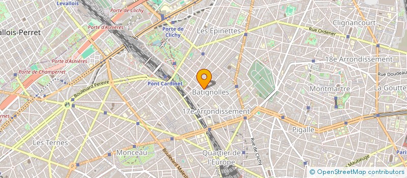 localisation de l'entreprise CONSEIL ET GESTION FINANCIERE à PARIS