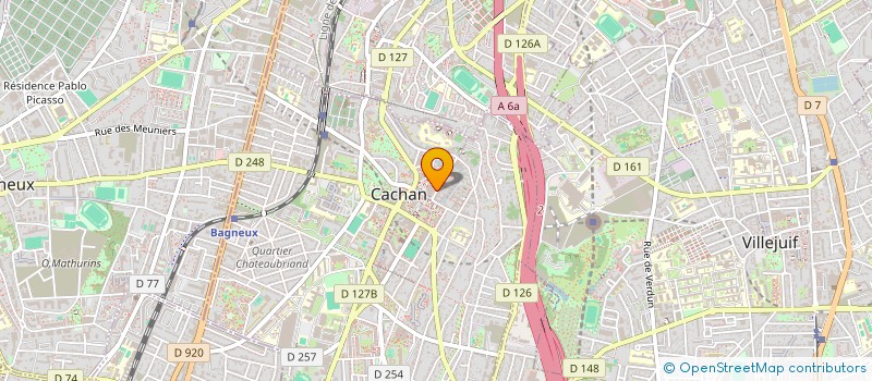 localisation de l'entreprise CONSEIL ET INGENIERIE à CACHAN