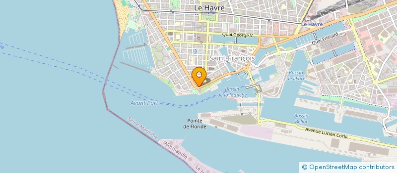 localisation de l'entreprise CONSEIL ET OBSERVATION RECHERCHE REGULATIONS ET INITIATION EN GESTION DE L'ENERGIE à LE HAVRE