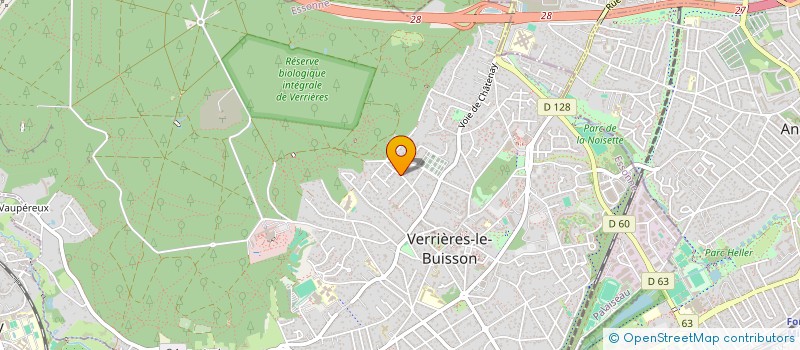 localisation de l'entreprise CONSEIL ET PARTNER à VERRIERES-LE-BUISSON