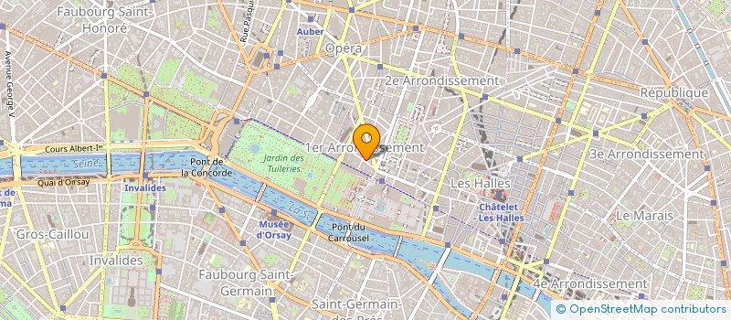 localisation de l'entreprise CONSEIL ET RECHERCHE DANS L OCEAN INDIEN à PARIS