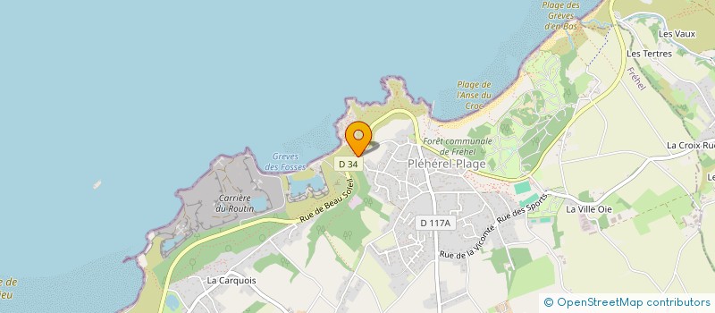 localisation de l'entreprise CONSEIL ET SERVICE POUR LE BATIMENT à FREHEL