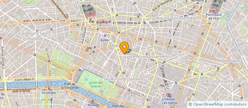 localisation de l'entreprise CONSEIL ETUDE COMMERCIAL FONCIER IMMOBIL  PARIS