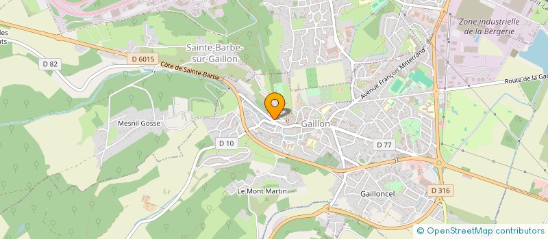 localisation de l'entreprise CONSEIL ETUDE & FORMATION ELECTRONIQUE  GAILLON