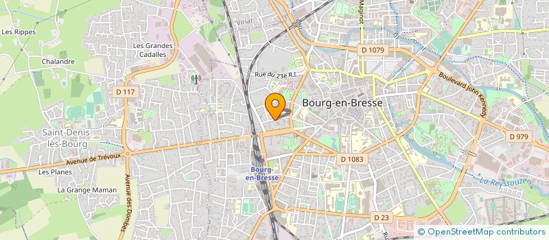 localisation de l'entreprise CONSEIL ETUDE REALISATION CONSULTANT à BOURG-EN-BRESSE