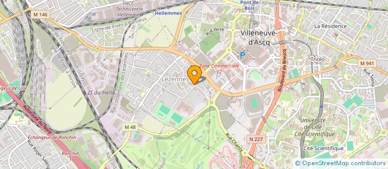 localisation de l'entreprise CONSEIL ETUDE REALISATION TEXTILE à LILLE
