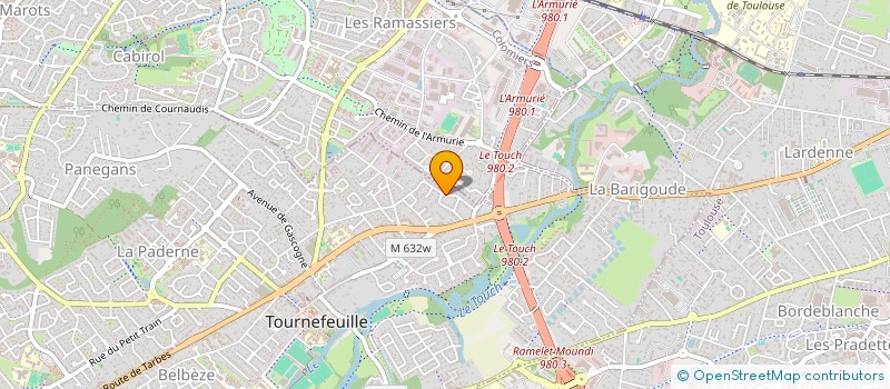 localisation de l'entreprise CONSEIL ETUDE RECHERCHE FORMATION à TOURNEFEUILLE