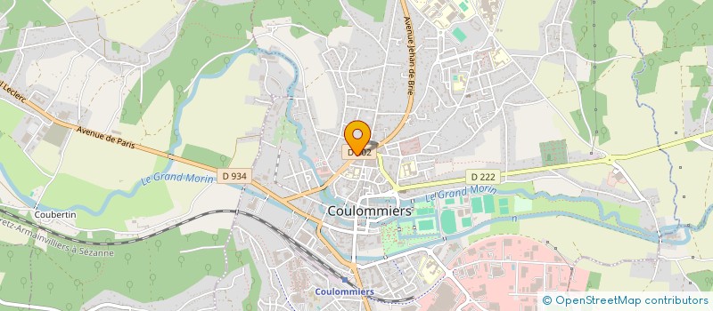 localisation de l'entreprise CONSEIL ETUDES FINANCEMENTS TOUS PRETS  COULOMMIERS