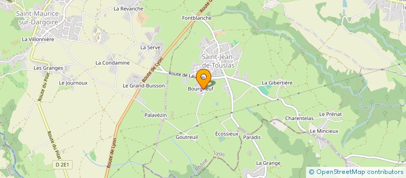 localisation de l'entreprise CONSEIL ETUDES GESTION INFORMAT AQUACULT  BEAUVALLON