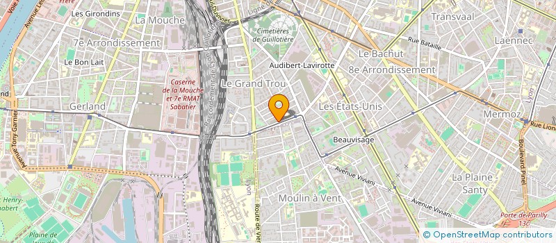 localisation de l'entreprise CONSEIL EUROPE  LYON