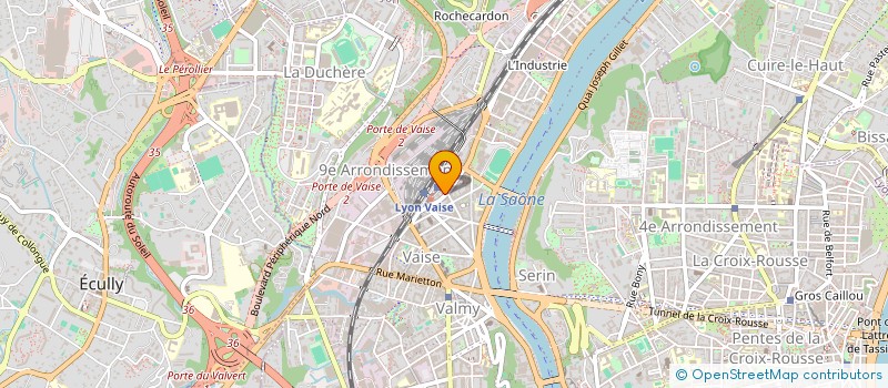 localisation de l'entreprise CONSEIL'EVE  LYON