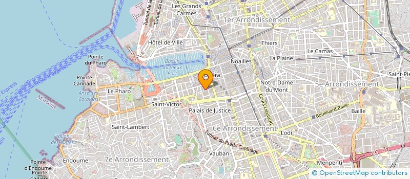 localisation de l'entreprise CONSEIL EXPERTISE AUDIT - EUROMED à MARSEILLE