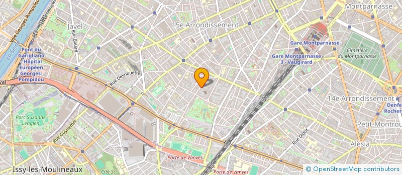 localisation de l'entreprise CONSEIL EXPORT PRODUIT AGRO ALIMENTAIRE à PARIS