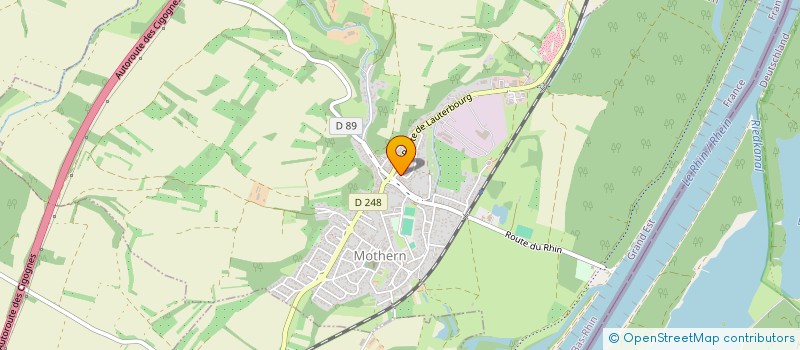 localisation de l'entreprise CONSEIL FABRIQUE DE L EGLISE CATHOLIQUE  MOTHERN