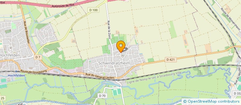 localisation de l'entreprise CONSEIL FABRIQUE DE L'EGLISE CATHOLIQUE  ROHR