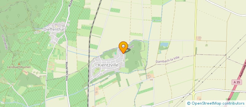 localisation de l'entreprise CONSEIL FABRIQUE DE L'EGLISE CATHOLIQUE  SCHERWILLER