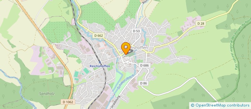 localisation de l'entreprise CONSEIL FABRIQUE DE L'EGLISE CATHOLIQUE  REICHSHOFFEN